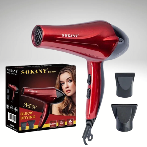 Miniatura 4 de Secador Sokany 3 Velocidades 2400w